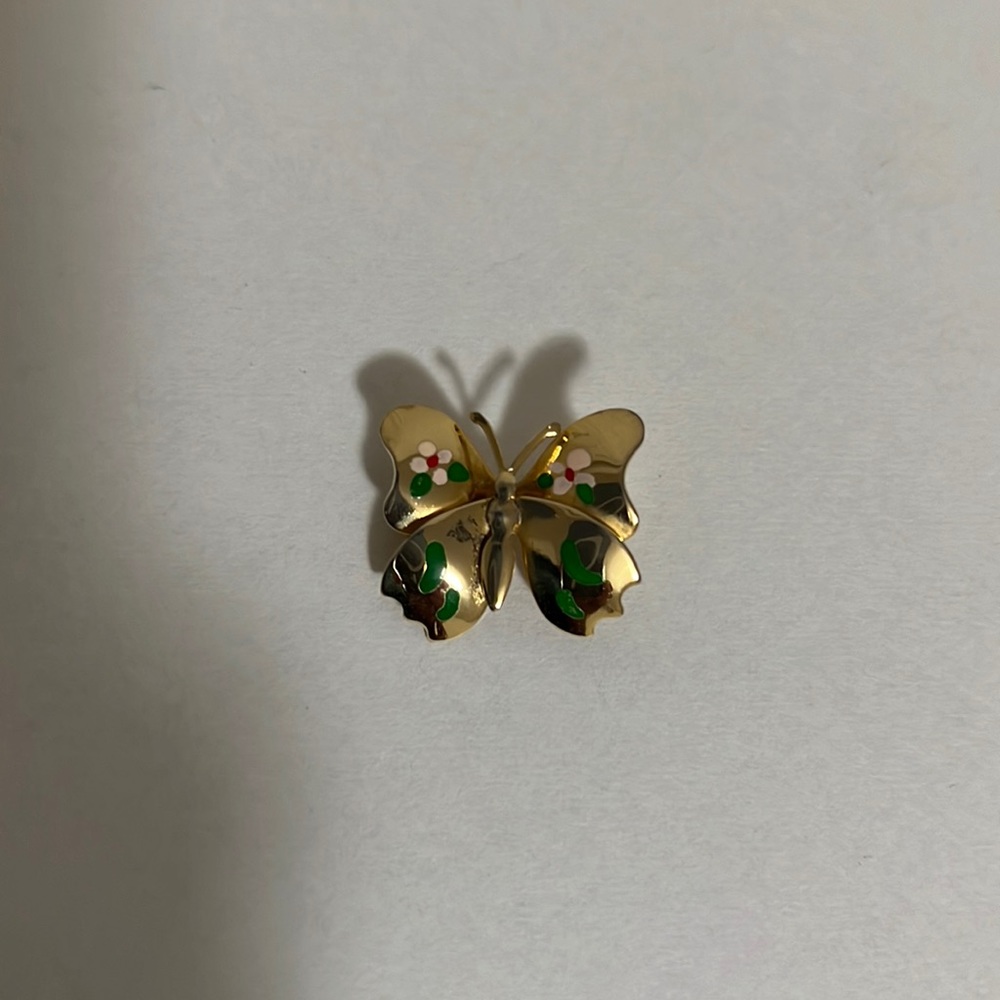 Vintage butterfly pin